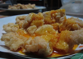 Review Ratna Berkah: Ayam Saus Lemon