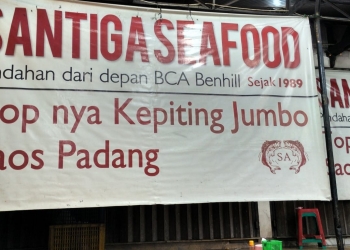 Santiga Seafood (Abeng) Yang Yahud !