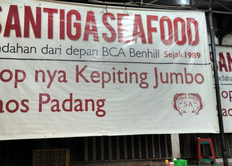 Santiga Seafood (Abeng) Yang Yahud !
