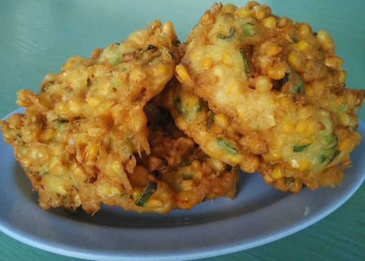 Seksinya Bakwan Jagung Ikan Bakar Manado